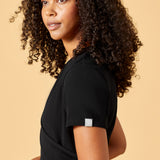 The Poised Wrap Top