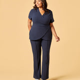 The Poised Wrap Top