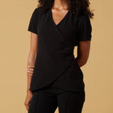 The Poised Wrap Top