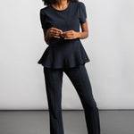 Peplum Top - swayscrubs