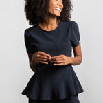 Peplum Top - swayscrubs