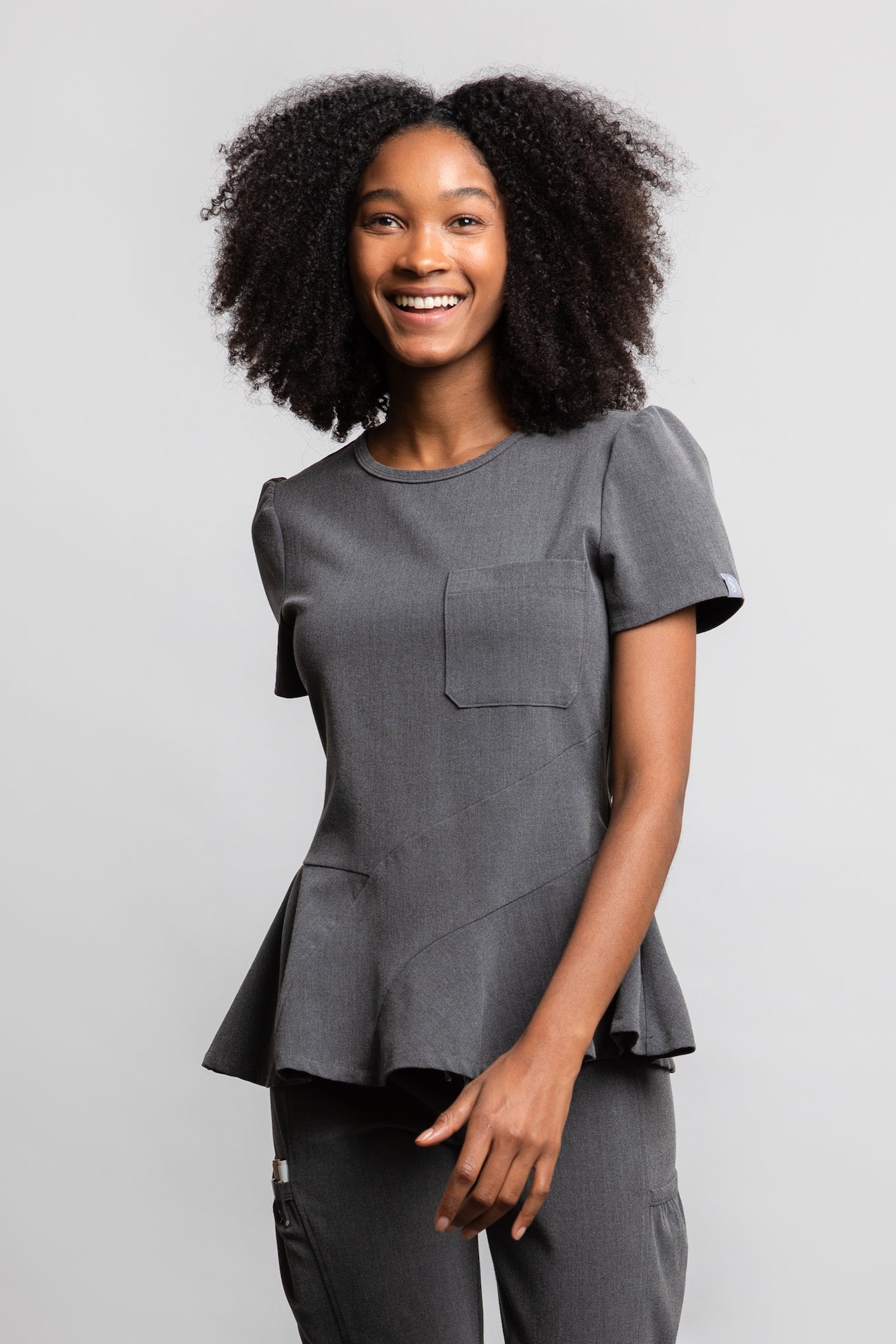 Peplum Top - swayscrubs