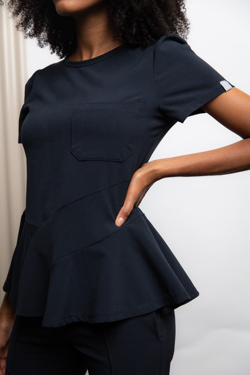 Peplum Top - swayscrubs