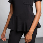 Peplum Top - swayscrubs