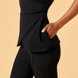 The Poised Wrap Top