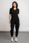 Polo Scrub Top