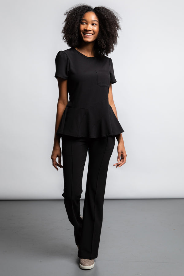 Peplum Top - swayscrubs